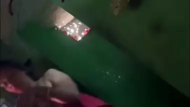 Mature mom after bath naked show before dressing