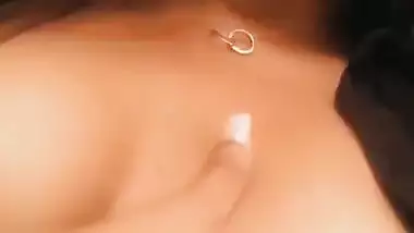 Hot figured Tamil model girl nude selfie video