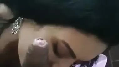 Lady strips and gives an Indian blowjob to her boss