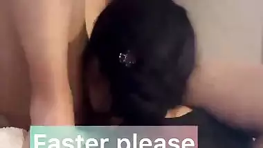 Horny girl licks her roommate’s pussy in Indian lesbian porn