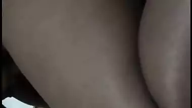 Dusky Tamil girl sex with boyfriend after romancing