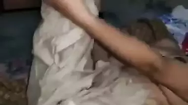 Punjabi nude lady smokes and shows boobs