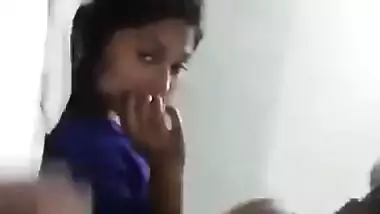 Indian mouthfucking with GF
