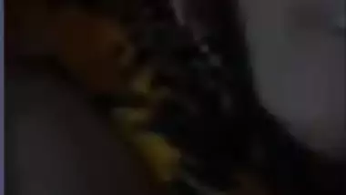 Hot wife exposing nude body curves to ex-lover