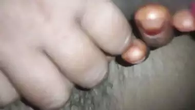 Big boobs bhabhi foreplay with devar before night sex