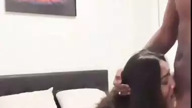 Hot Punjabi kudi fucks a black guy in NRI por