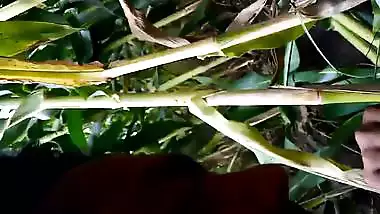 Outdoor desi sex MMS of busty milf fucking her nasty lover