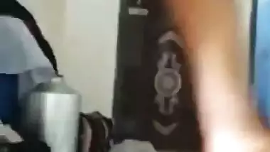 Slim randi smoking during blowjob and viral sex