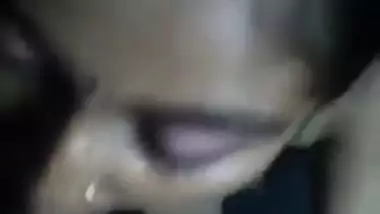 Beautiful Bengali wife sucking dick of her husband