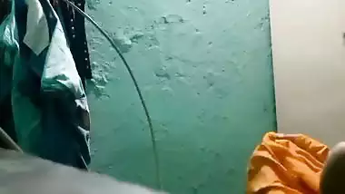 Sexy mom dress change caught by horny son viral MMS