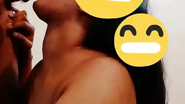 Punjabi bhabhi blowjob with cum on face